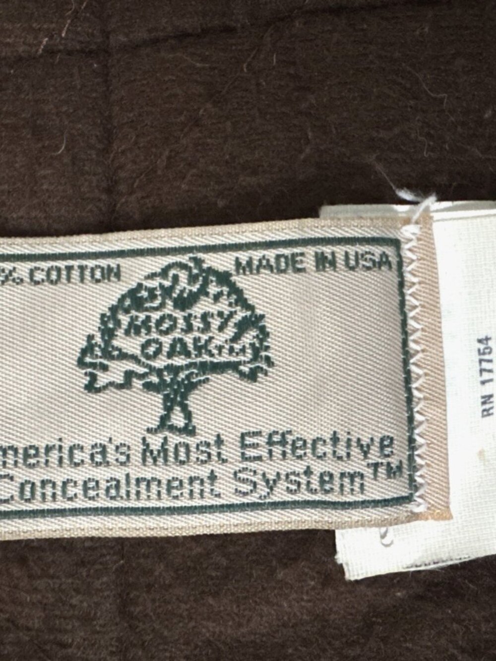 Vintage Mossy Oak Camo Overalls Mens M Fall Foilage Insulated Hunting Bibs USA - Picture 2 of 12